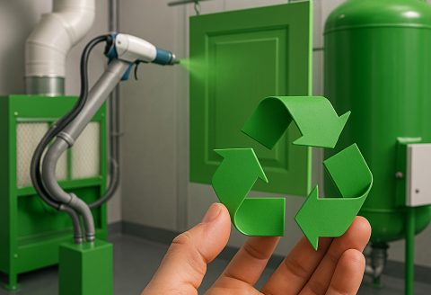 Sostenibilità nella verniciatura industriale riduzione VOC e recupero vernici
