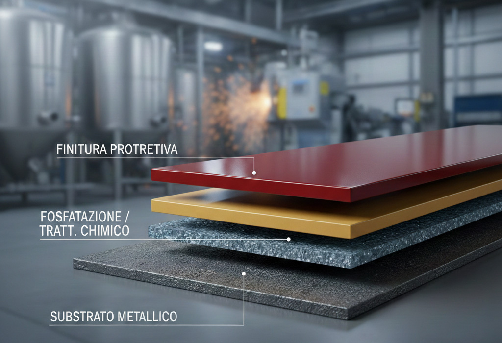 pretrattamento dei materiali prima della verniciatura