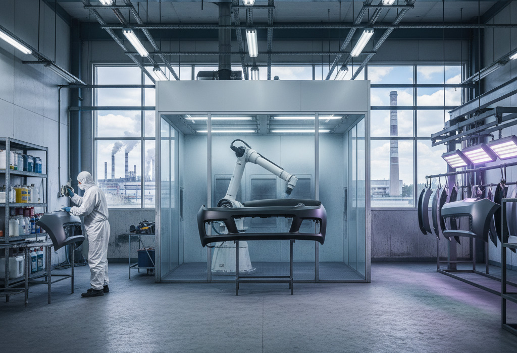 Verniciatura Industriale Su Plastica