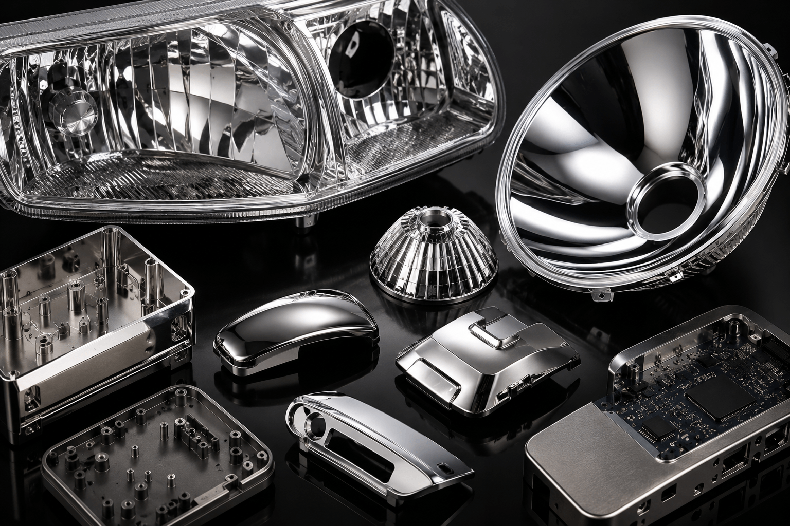 Applicazioni della metallizzazione in alto vuoto nel settore automotive