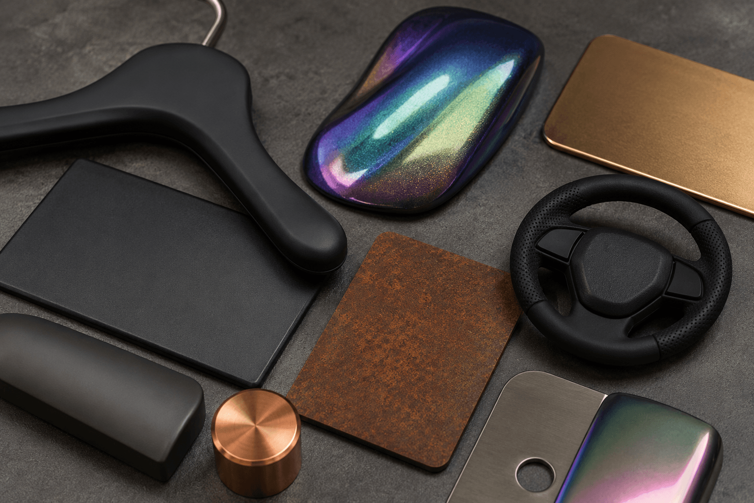 Effetti Speciali Nella Verniciatura A Liquido Soft‑touch, Ultra‑matt Ed Effetti Metallici