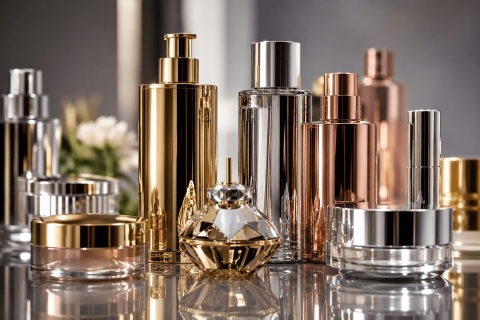 Metallizzazione in alto vuoto per l’imballaggio cosmetico e profumeria